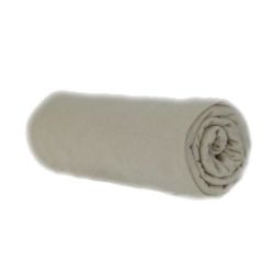 Чаршаф с ластик от трико - Бежoв