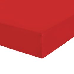 Чаршаф с ластик от Трико - червено