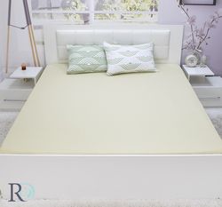 Долен чаршаф памучен Сатен Сахара