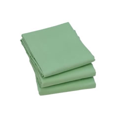 Долен чаршаф памучен сатен, Ябълково Зелено