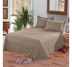 Едноцветен долен чаршаф ранфорс БОЗА