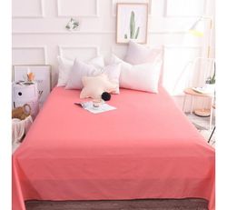 Едноцветен долен чаршаф ранфорс СЬОМГА